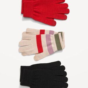 Old Navy Women's 3-Pack Knit Gloves/NWT